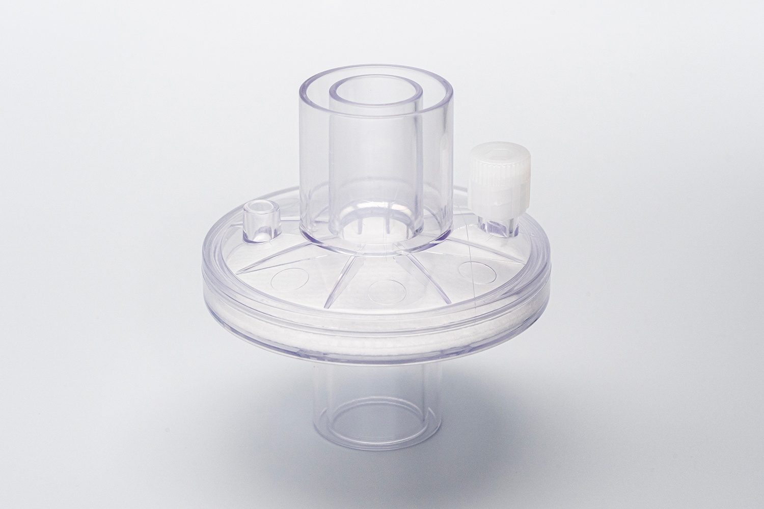 Disposable heat and moisture exchange filter