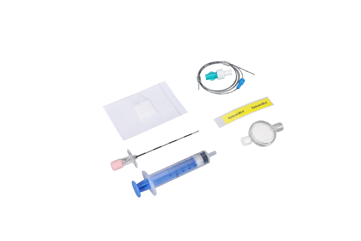 Epidural anaesthesia kit