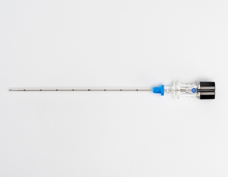 Particle implantation puncture needle